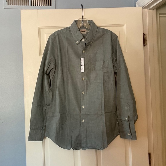 j.crew Secret Wash cotton poplin shirt Westbrook End On End Button Down S NWT - Picture 1 of 11